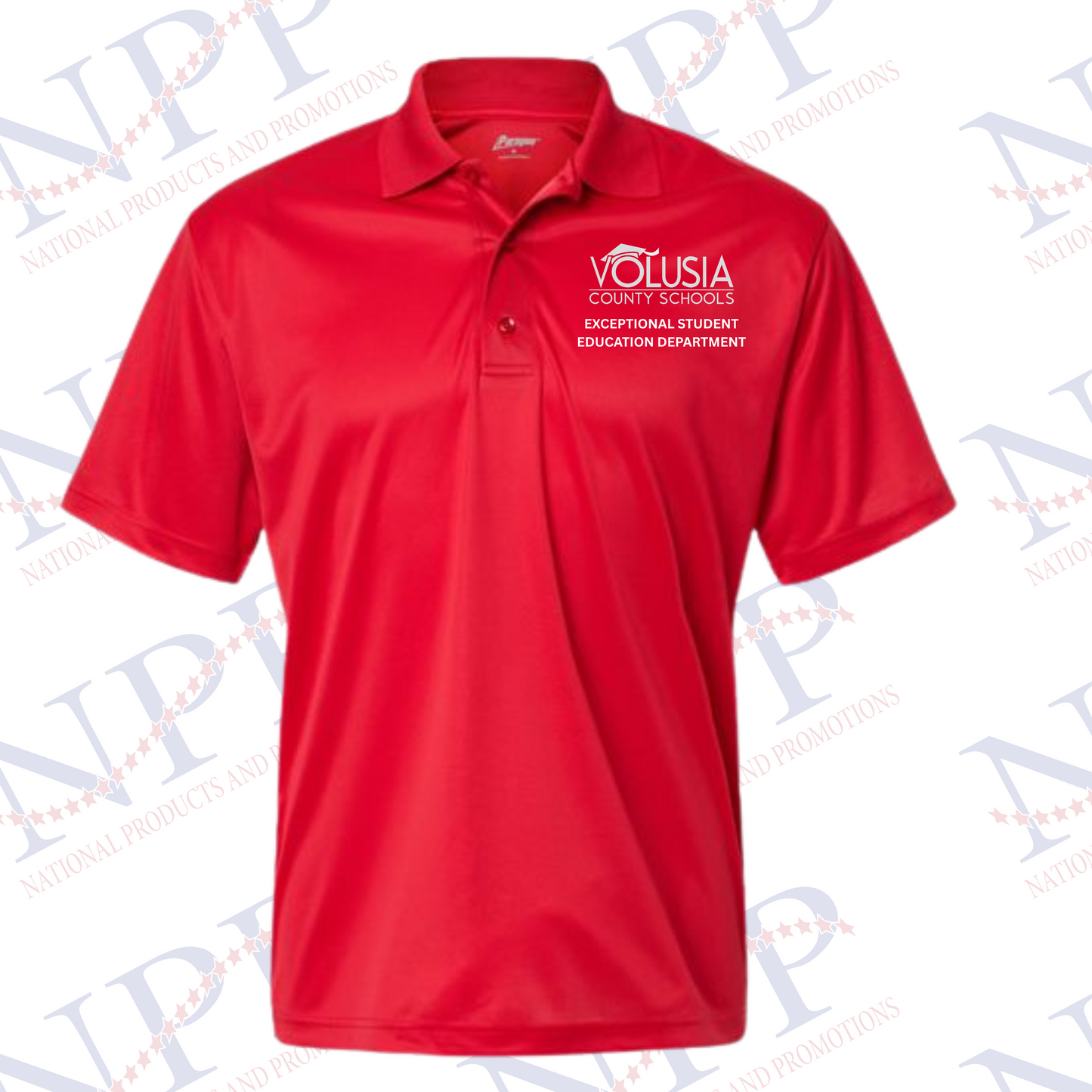 Team ESE Unisex Red Polo