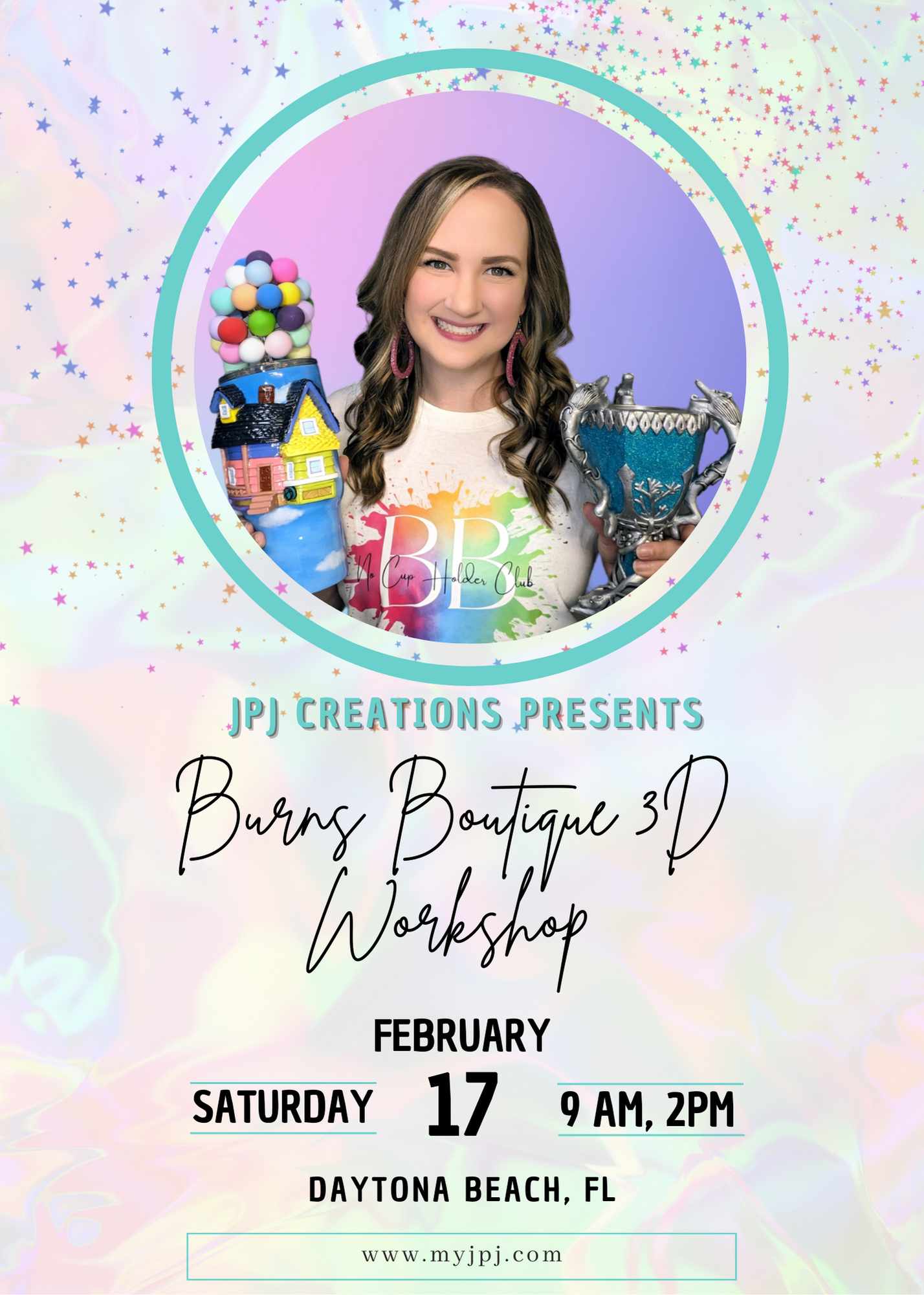 Burns Boutique 3D Workshop February 17th 9am