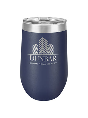 Stemless Wine Tumbler - custom etched for you - Lourdes Fundraiser