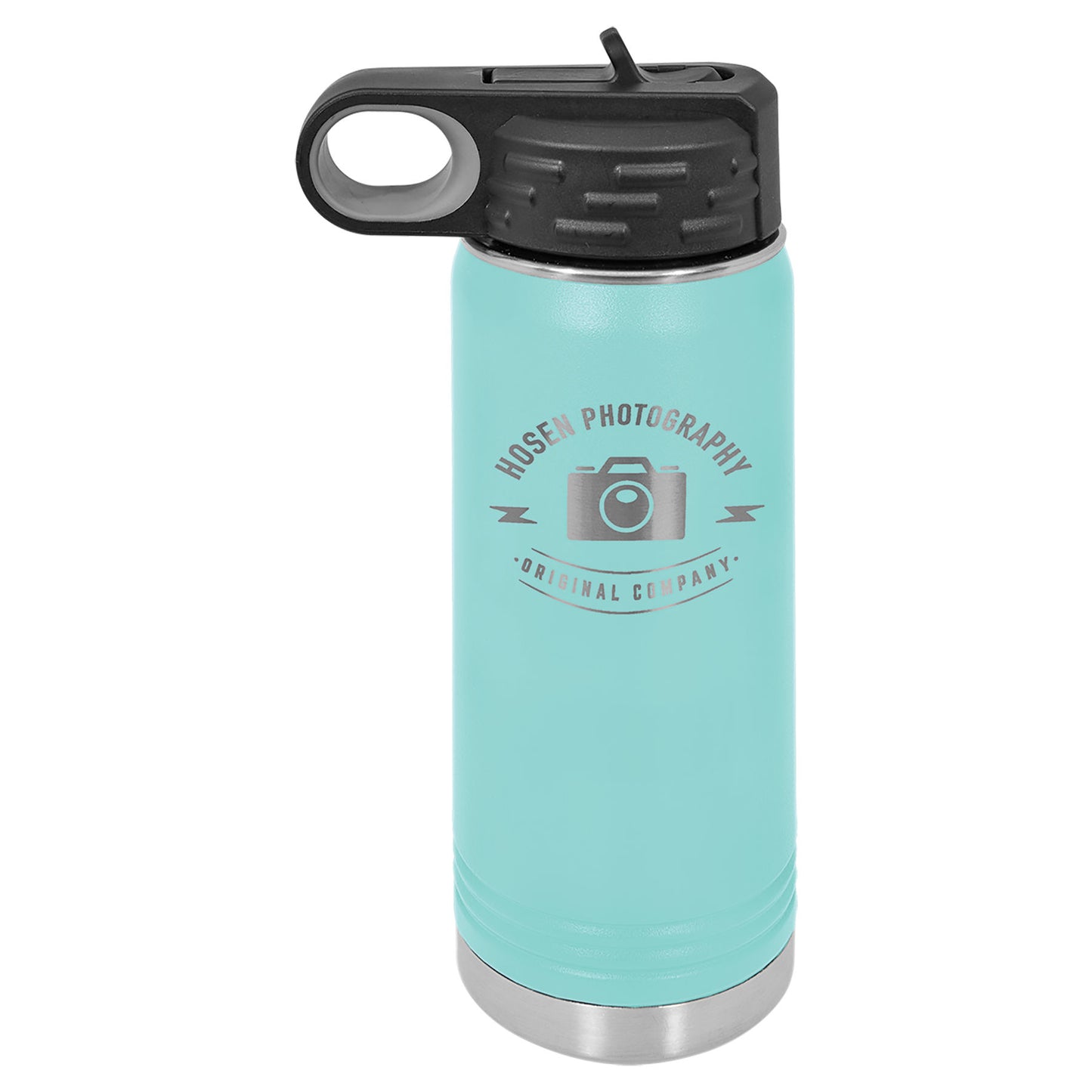 Teal 20 oz Etchable Water Bottle