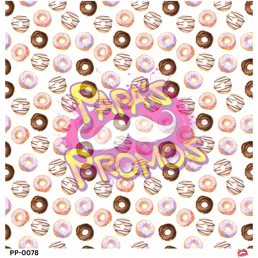 Papa's Promos Mini Donuts Opaque Vinyl PP-0078