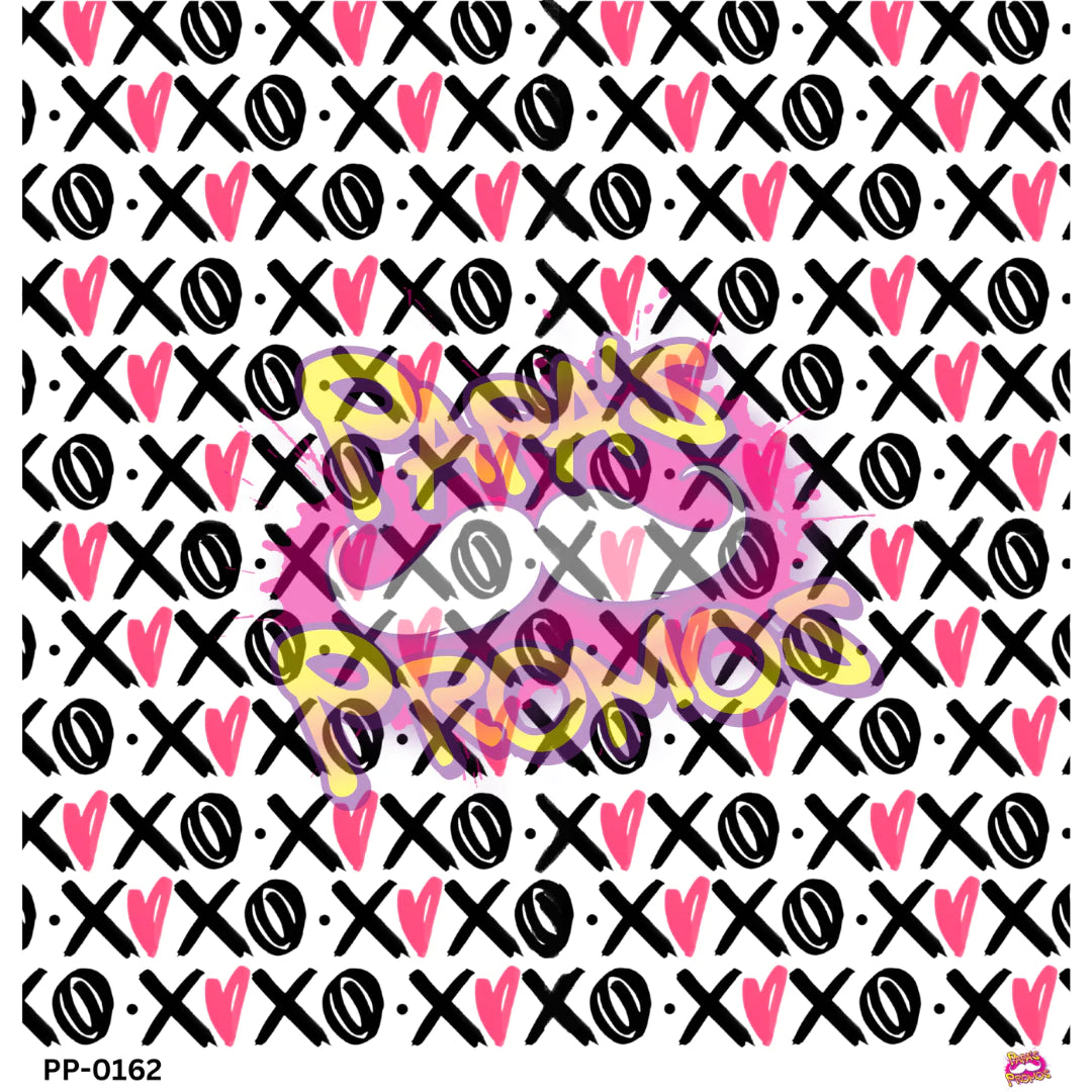 Papa's Promos Valentine XOXO Transparent Vinyl PP-0162