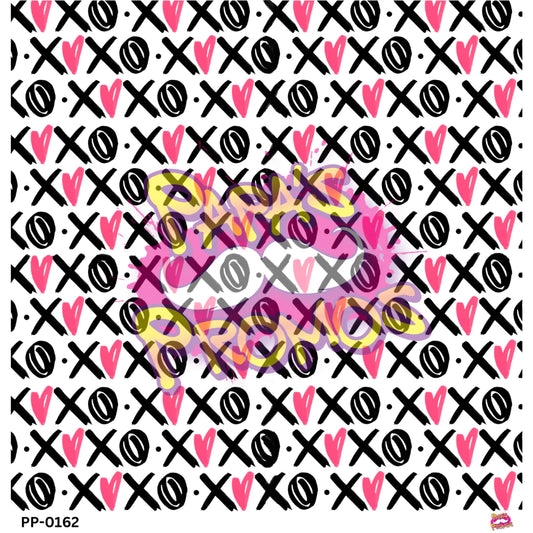 Papa's Promos Valentine XOXO Transparent Vinyl PP-0162