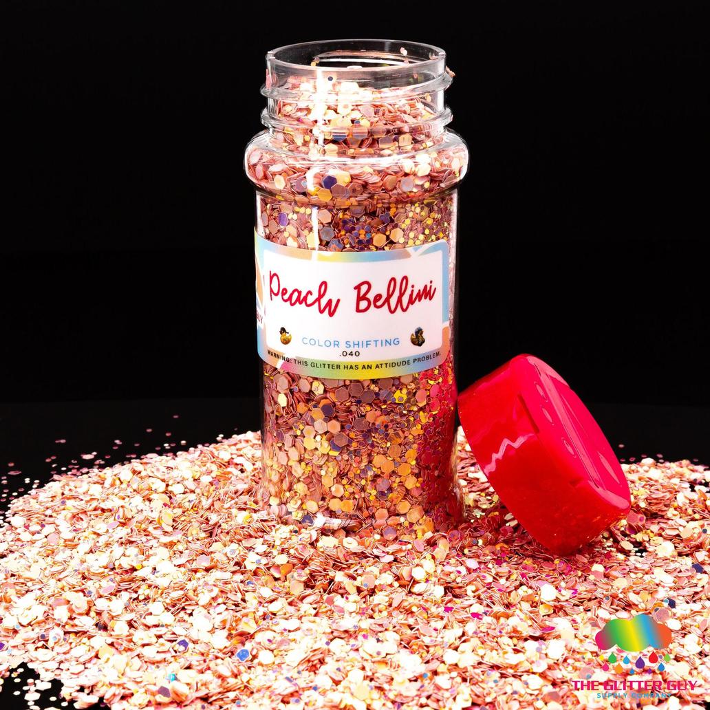 The Glitter Guy Peach Bellini Glitter