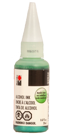 Marabu Metallic Green Alcohol Ink