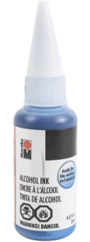Marabu Metallic Blue Alcohol Ink