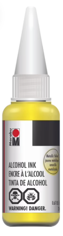 Marabu Metallic Yellow Alcohol Ink