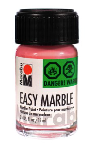 Marabu 033 Rose Pink Easy Marble Paint