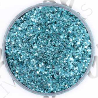 Peachy Olive Lagoon Glitter