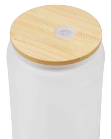 Frosted Glass 16oz Sublimation Tumbler