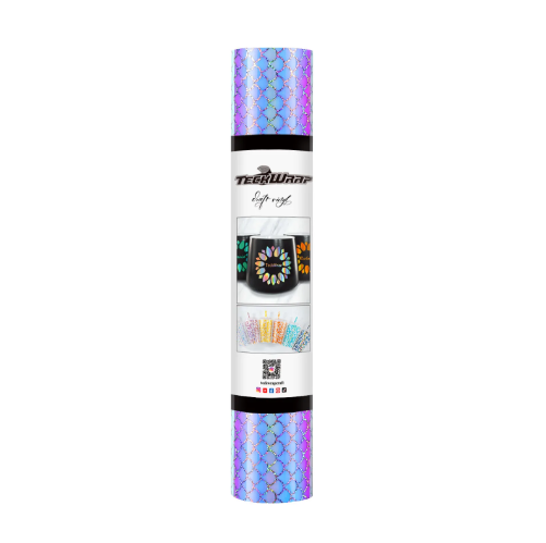 TeckWrap Opal Pattern Adhesive Vinyl Mermaid Scales