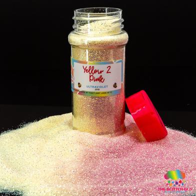 The Glitter Guy Yellow 2 Pink Glitter