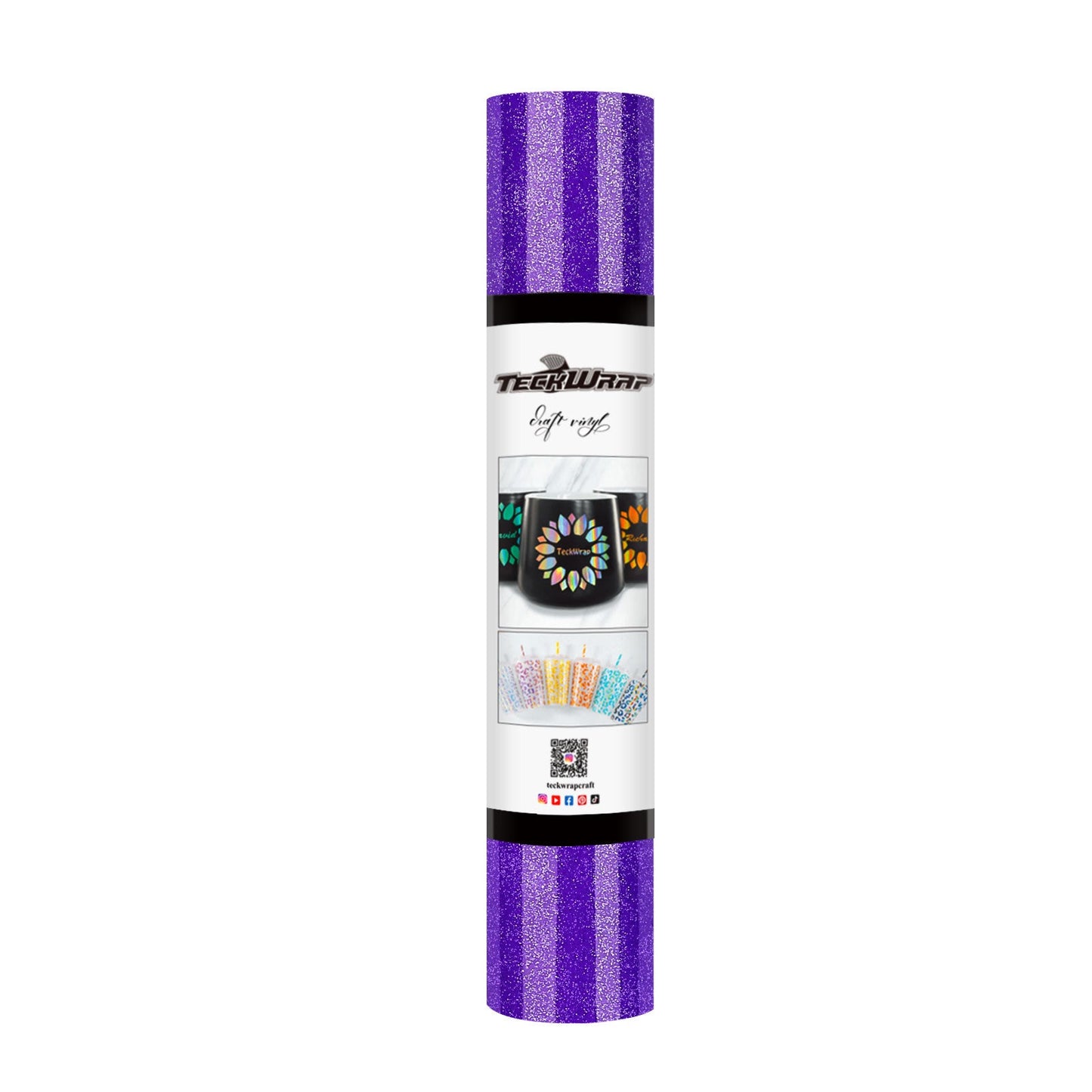 TeckWrap Burst Shimmer Adhesive Vinyl Brilliant Purple
