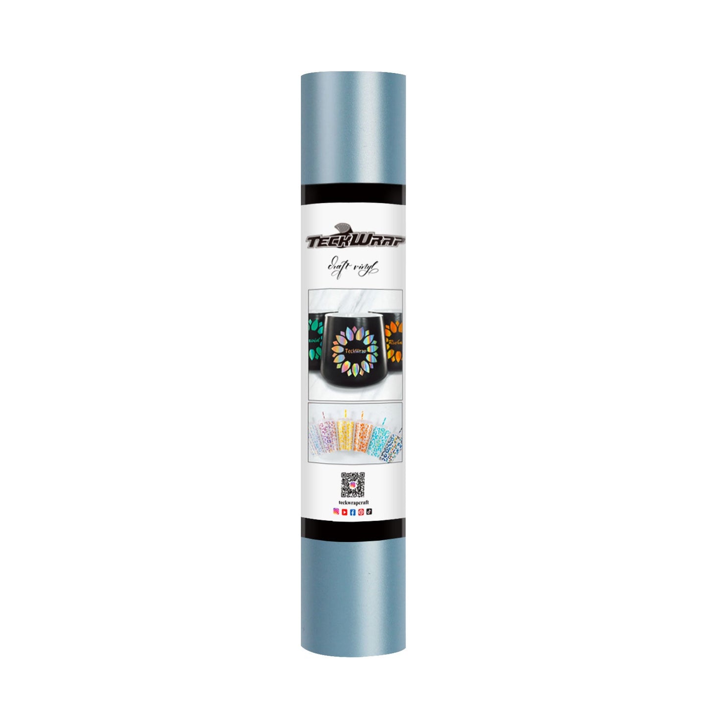 TeckWrap New Matte Adhesive Craft Vinyl Cobalt Blue