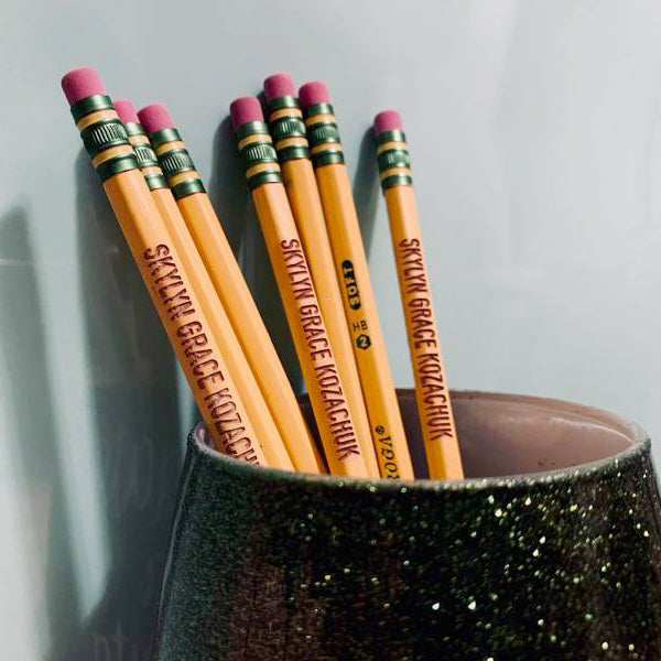 Personalized Laser Engraved Pencil