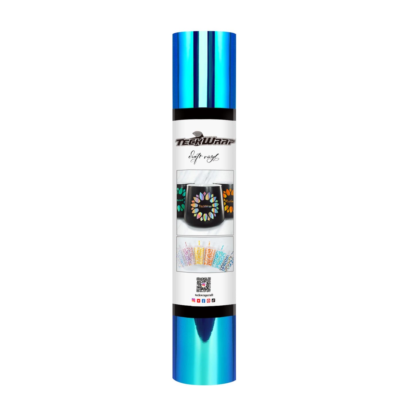 TeckWrap Opal Adhesive Vinyl Peacock Blue