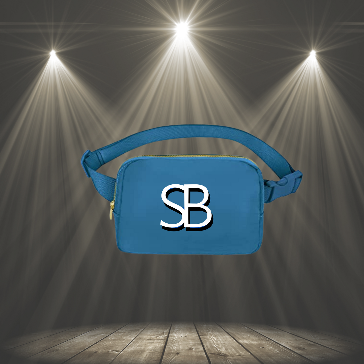 South Beach Dance Blue Fanny Pack