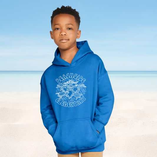 Youth Blue Beachside Hoodie