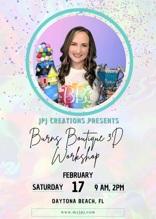 Burns Boutique 3D Workshop February 17th 9am