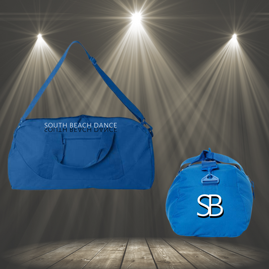 South Beach Dance Blue Duffle Bag