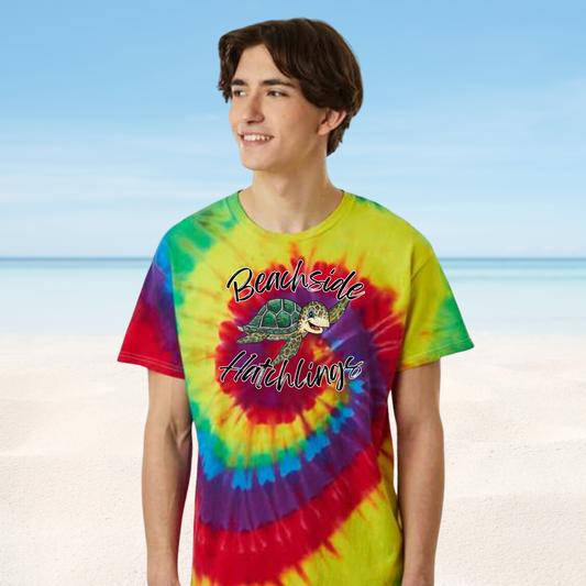 Adult Tie-Dye Beachside VPK "Hatchlings" T Shirt