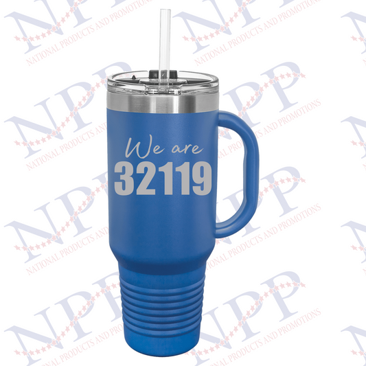 Dragons 40 oz Etched Tumbler