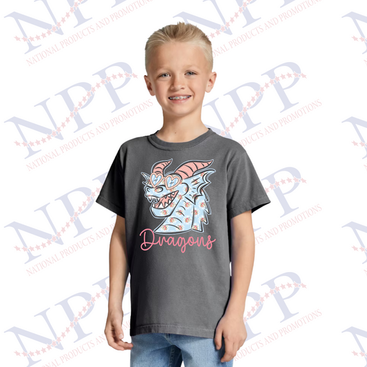 Youth Dragons Comfort Colors T-Shirt