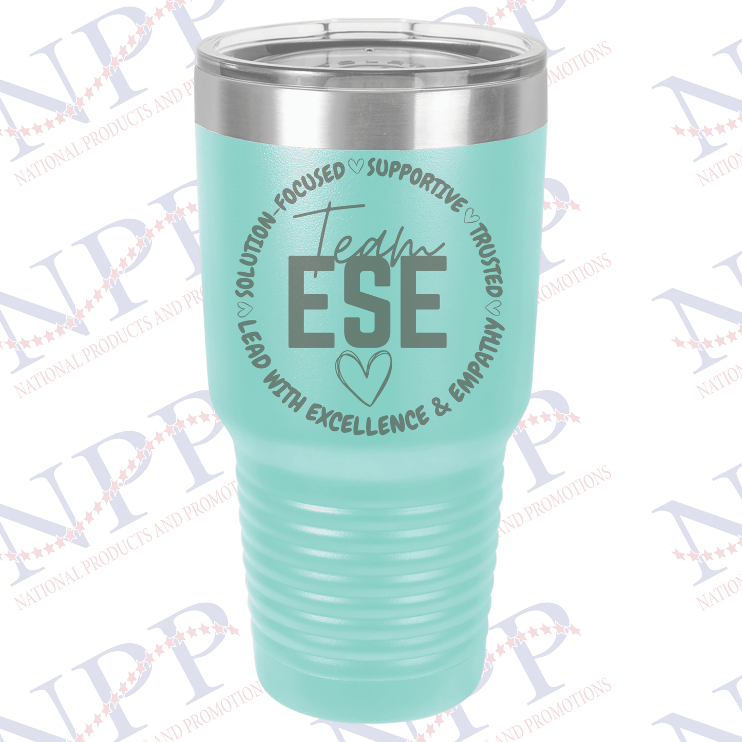 Team ESE 30 oz Etched Tumbler
