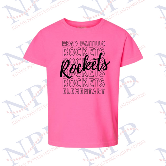 Youth Rockets Rockets Rockets Comfort Colors T-Shirt