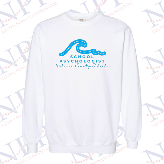 VCS Psych White Crewneck Sweatshirt