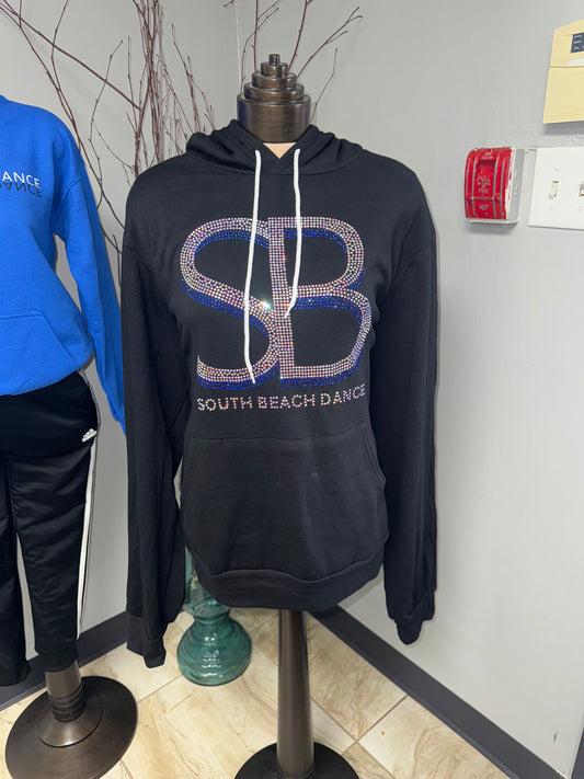 South Beach Dance Rhinestone Crewneck Sweatshirt
