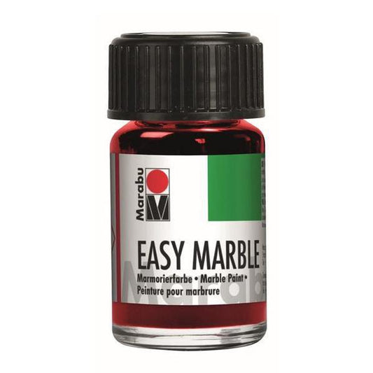 Marabu 038 Ruby Red Easy Marble Paint