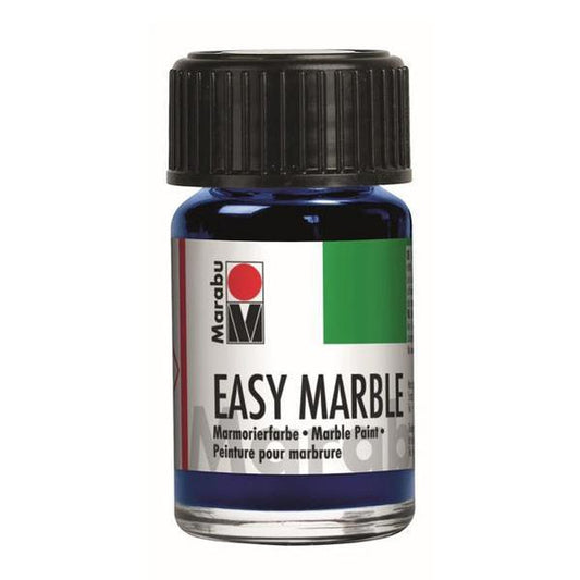 Marabu 055 Dark Ultramarine Easy Marble Paint