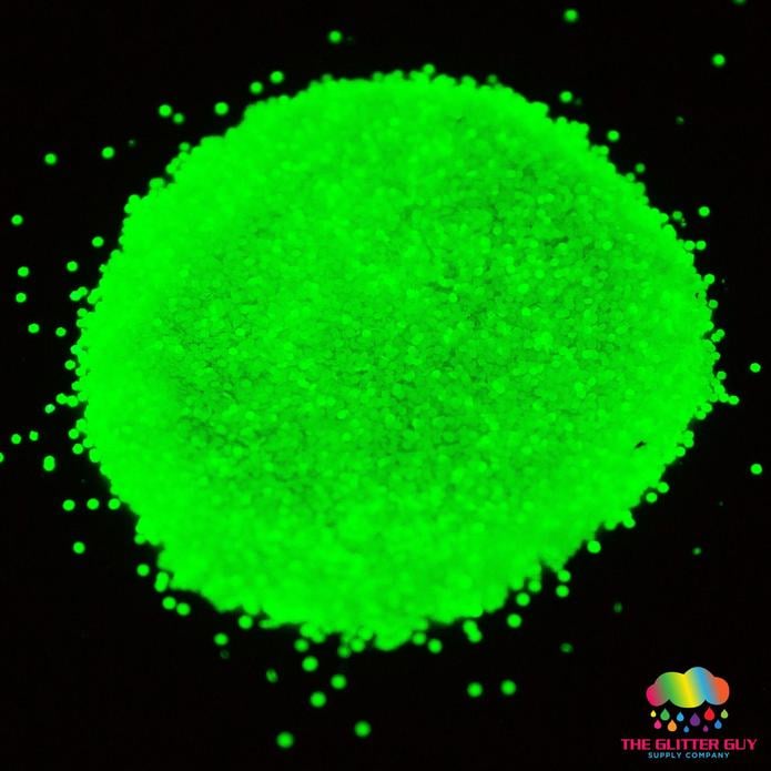 The Glitter Guy Glow Green Glitter