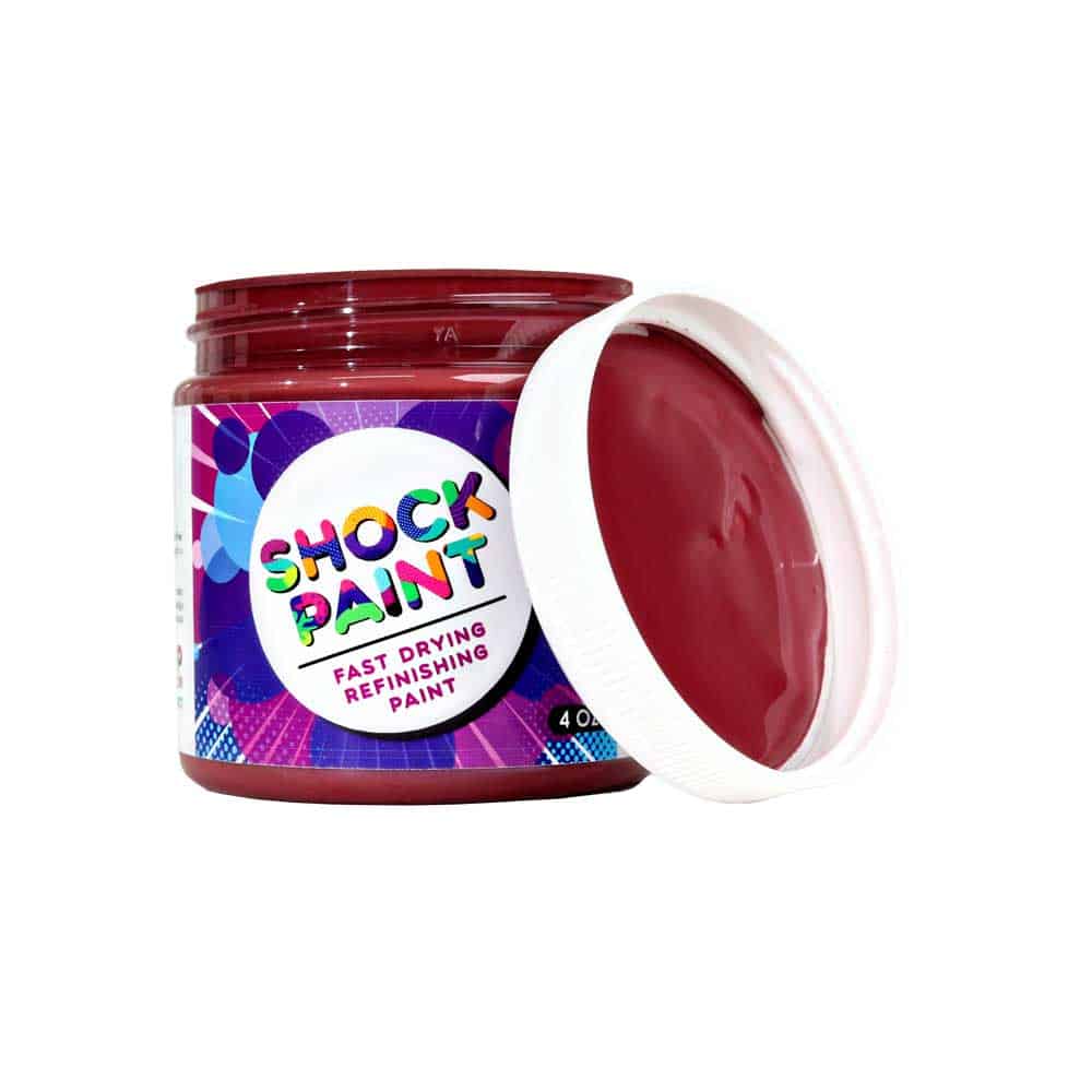 Pop Of Color Shock Paint 4oz Burgundy