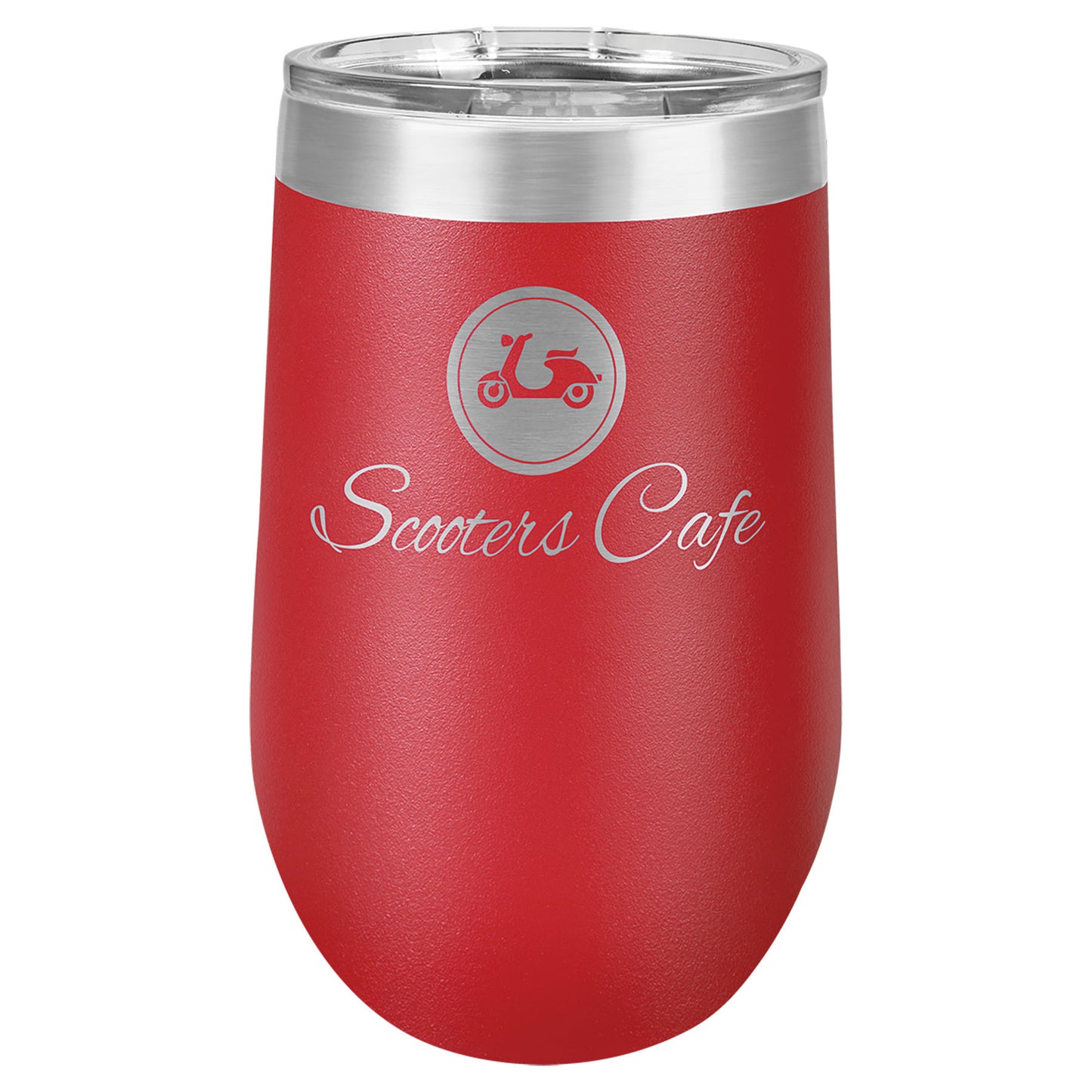 Red 16oz Etchable Wine Tumbler