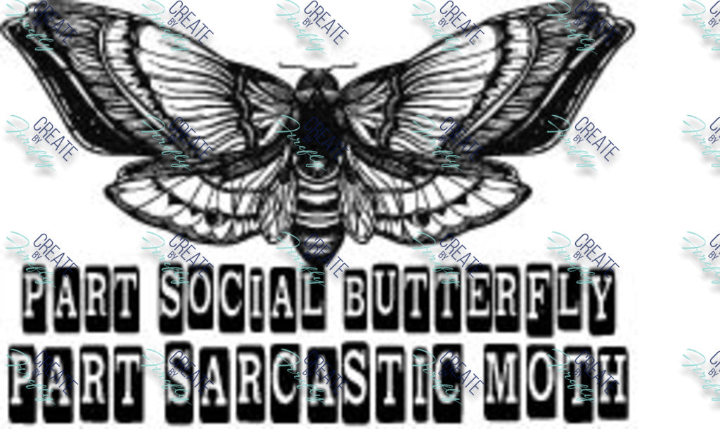 Create By Firefly Universal Decal Part Social Butterfly