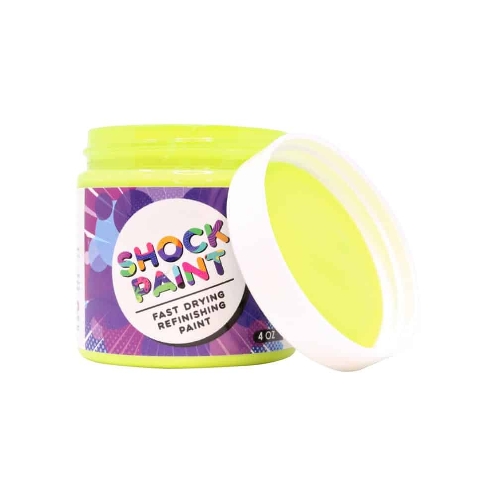 Pop Of Color Shock Paint 4oz Neon Yellow