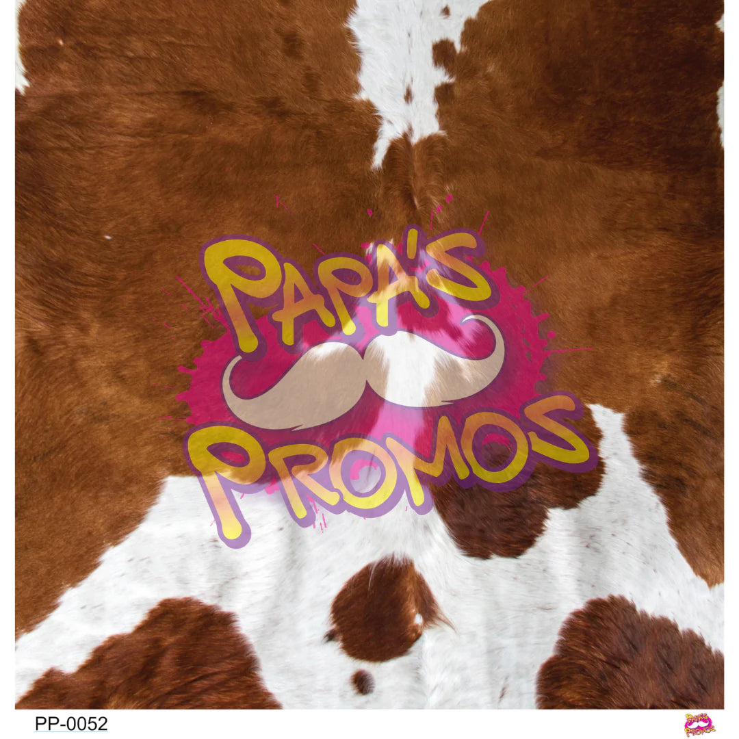 Papa's Promos Brown Cowhide Opaque Vinyl PP-0052