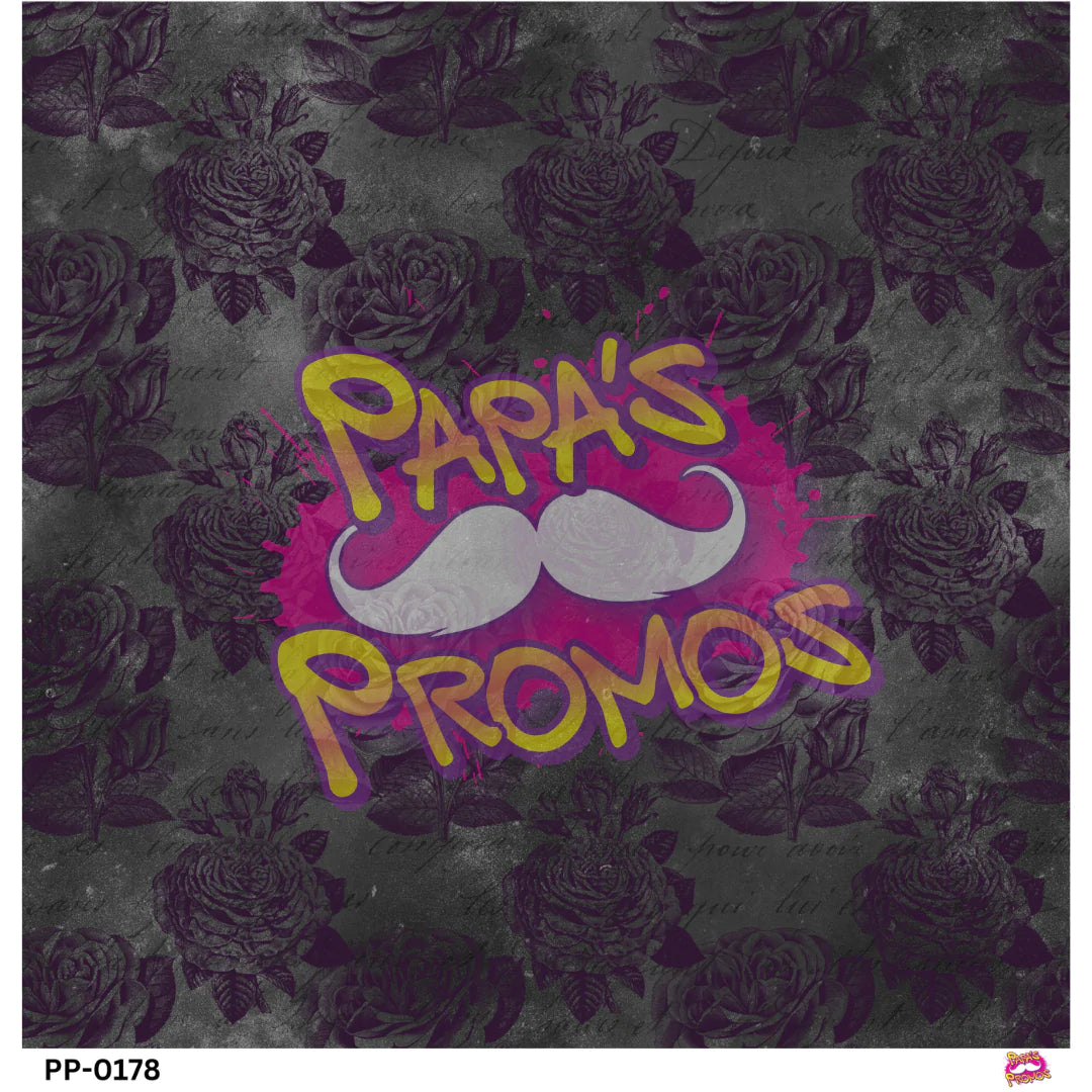 Papa's Promos Dark Roses Opaque Vinyl PP-0178