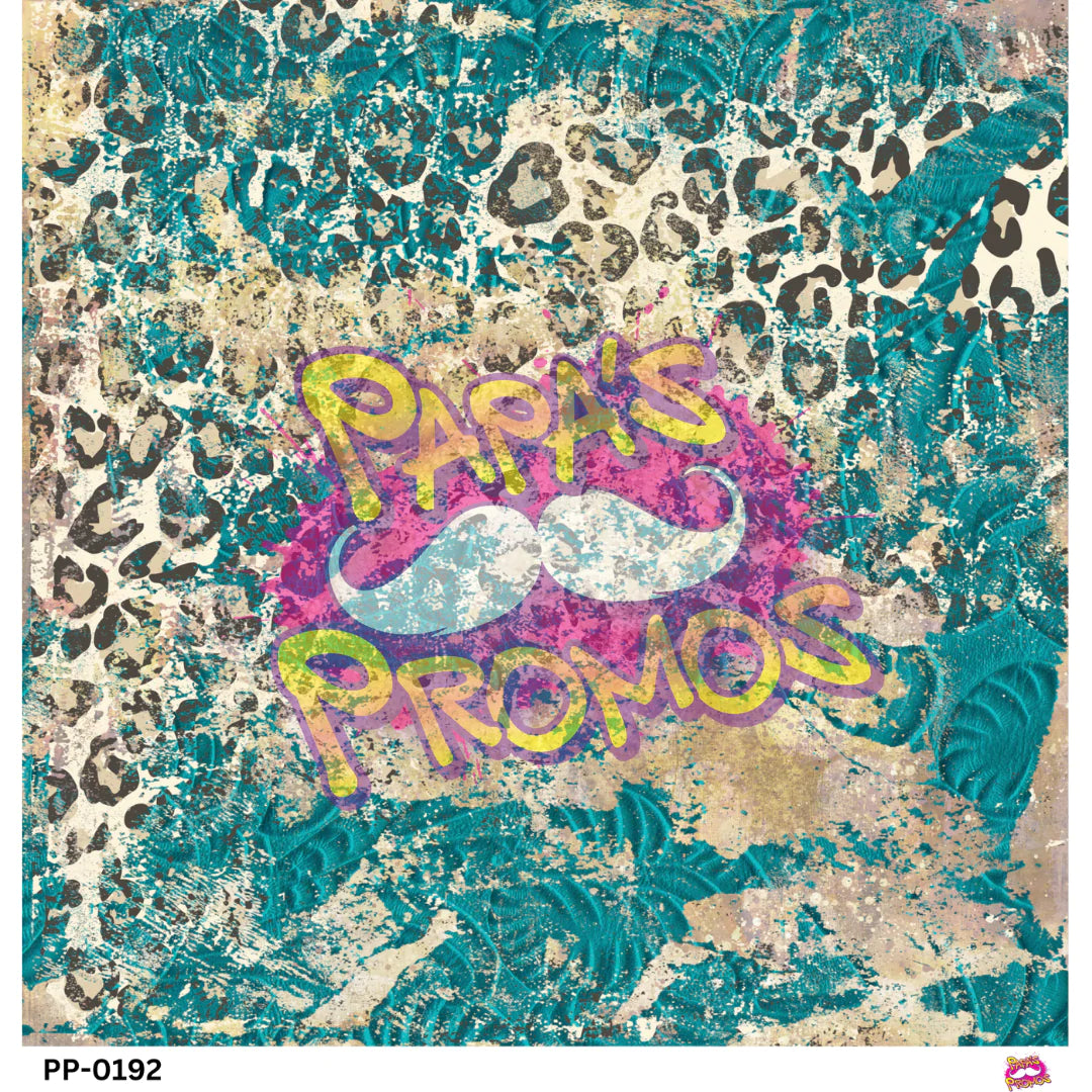 Papa's Promos Leather & Leopard Semi-Transparent Vinyl PP-0192
