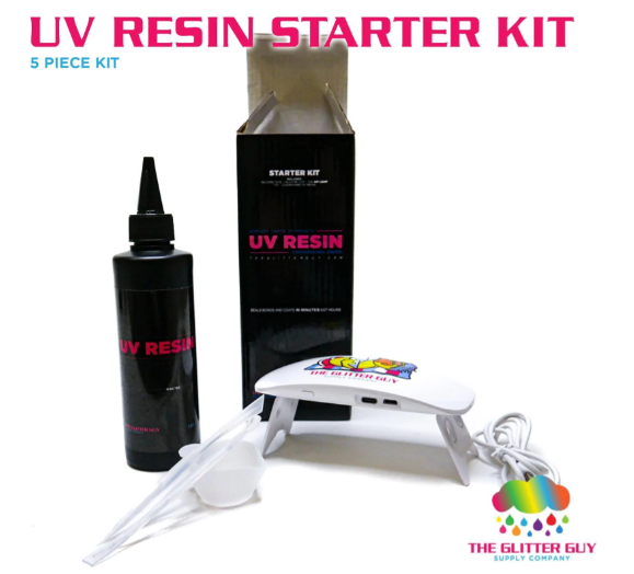 The Glitter Guy UV Resin Starter Kit