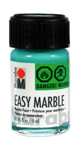 Marabu 297 Aqua Green Easy Marble Paint