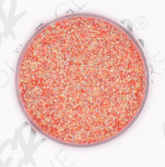 Peachy Olive Pink Sands Glitter