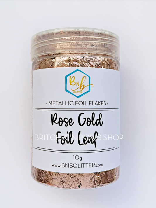 BNB Rose Gold Foil Flake
