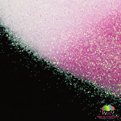 The Glitter Guy White 2 Pink Glitter