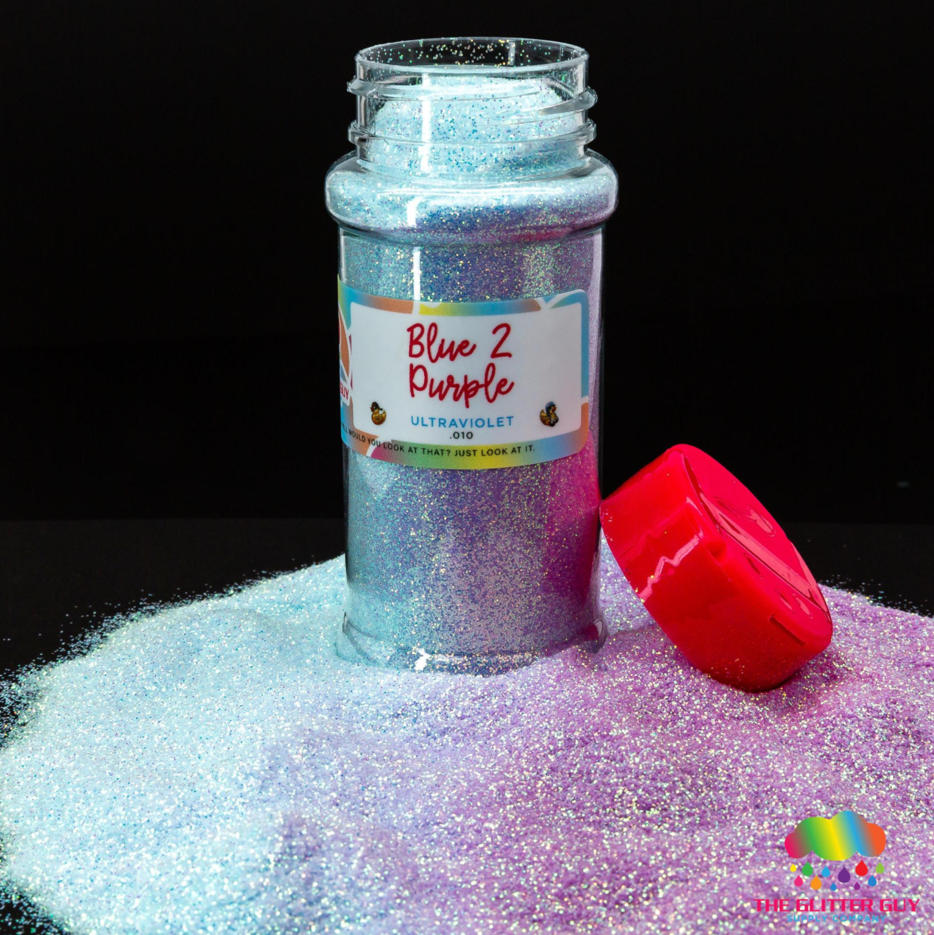 The Glitter Guy Blue 2 Purple Glitter